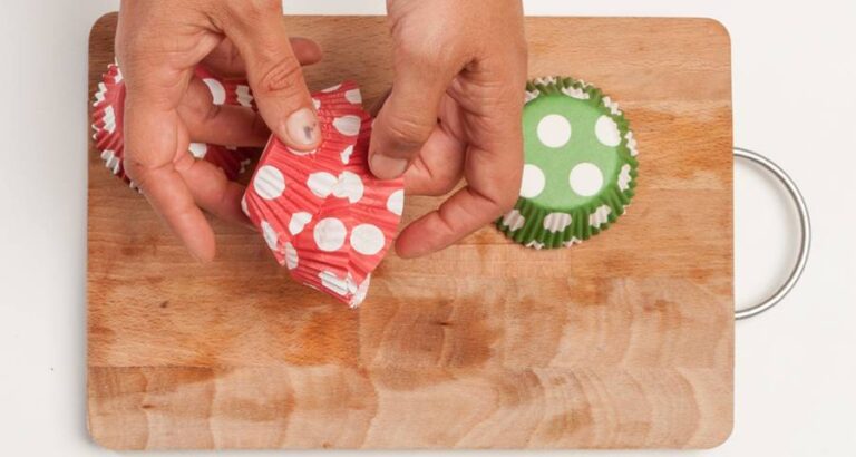 Desmoldar los muffins