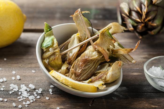 Alcachofas fritas