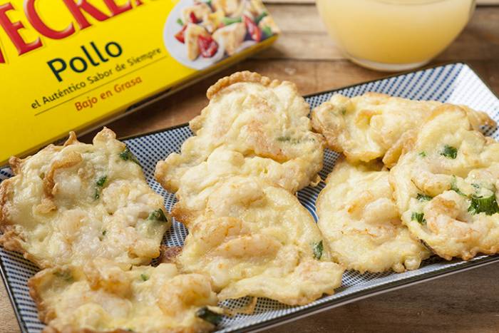 Tortillas de camarones