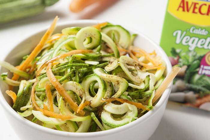 Espaguetis de calabacín