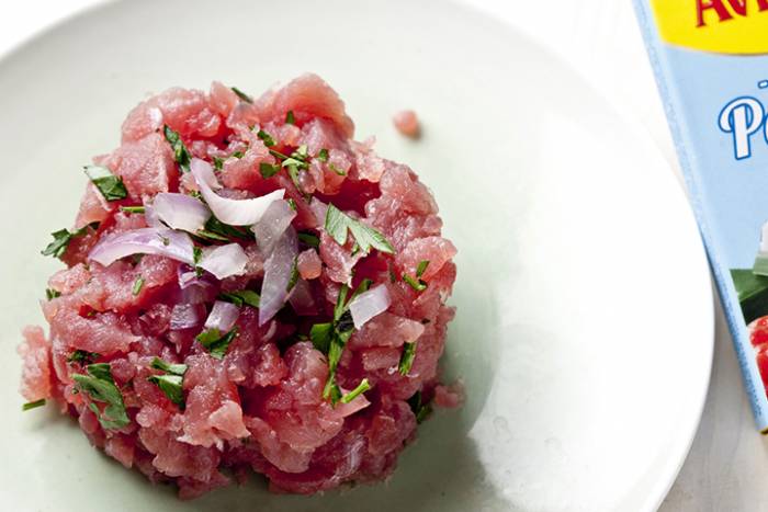 Tartar de atún