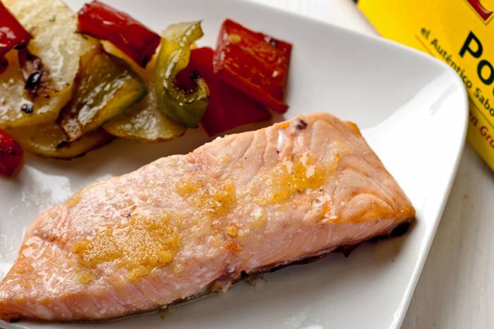 Salmón al horno