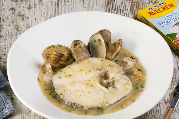 Merluza en salsa verde