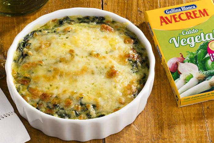 Espinacas a la crema