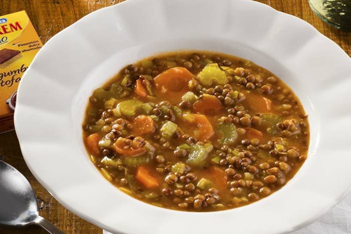 Lentejas con verduras