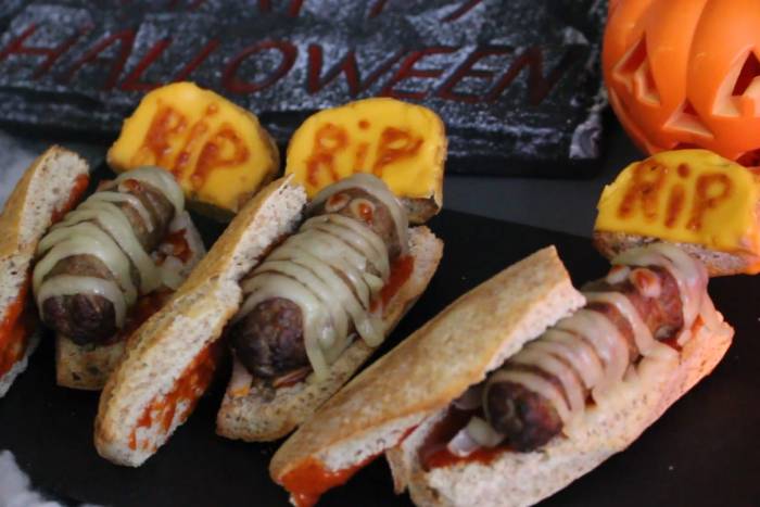 Sándwich de Halloween