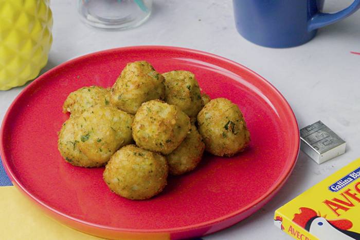 Bolas de patata y arroz