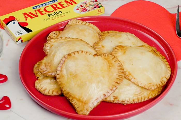 Empanada corazón