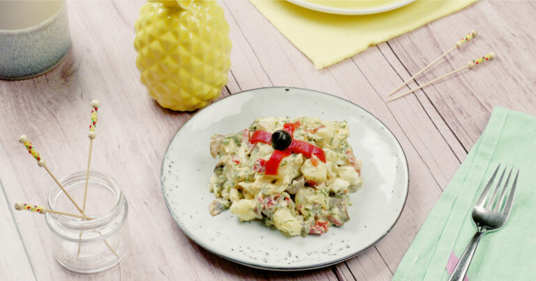 Ensalada de patata y mayonesa