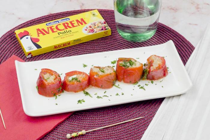 Rollitos de pimiento