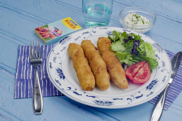 Varitas de merluza caseras