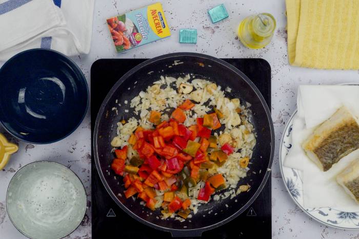 Bacalao a la riojana