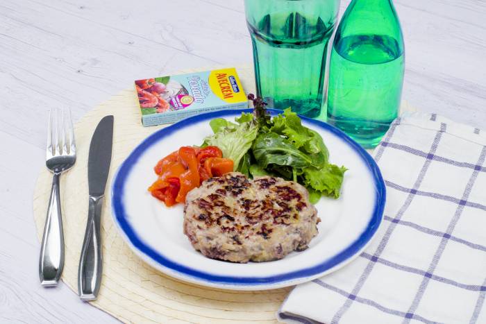 Hamburguesa de atún