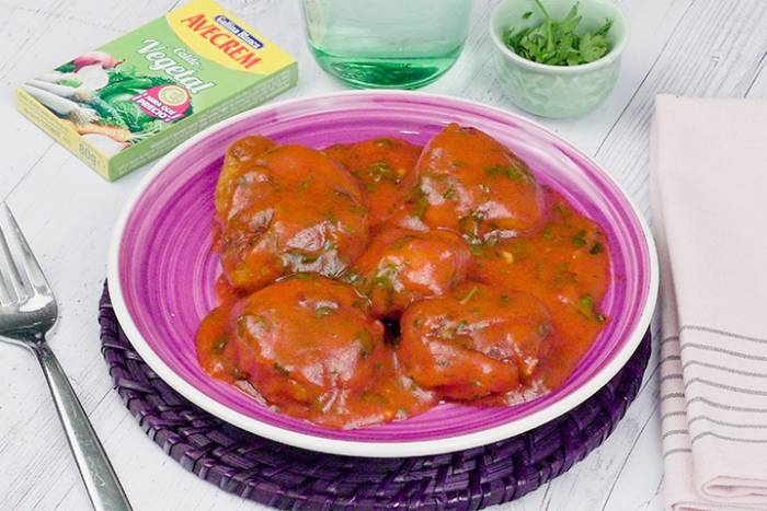 Albóndigas de berenjena