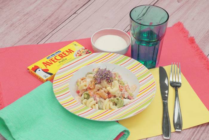 Pasta fría de verano
