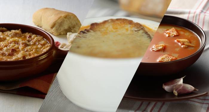 Sopa de ajo para el clima invernal