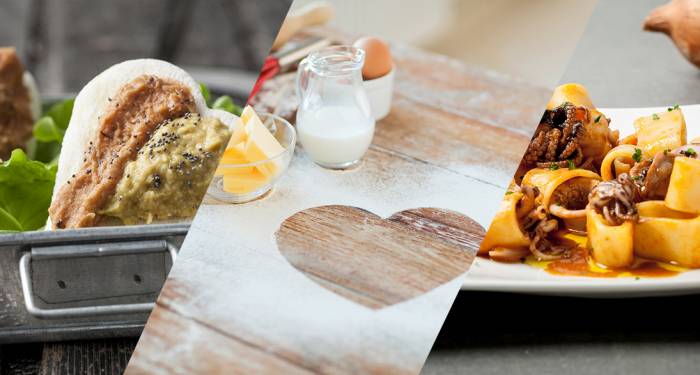 La cena de san valentín