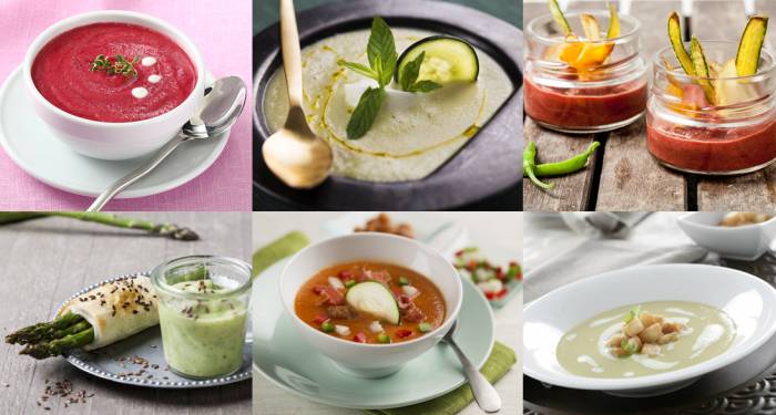 Sopas frías de verano: gazpacho y algo más