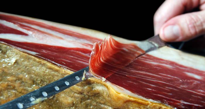 El jamón, bien acompañado