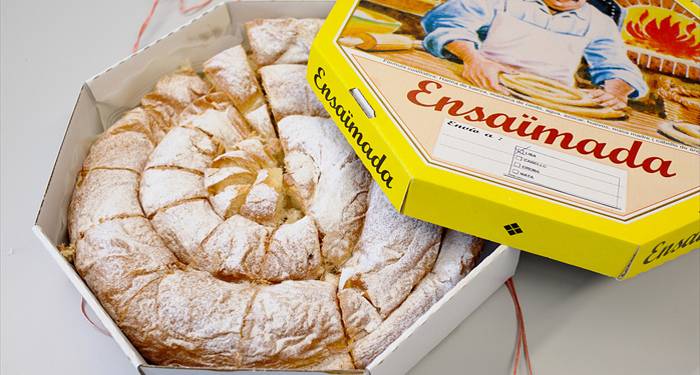 Ensaimadas con mucho arte