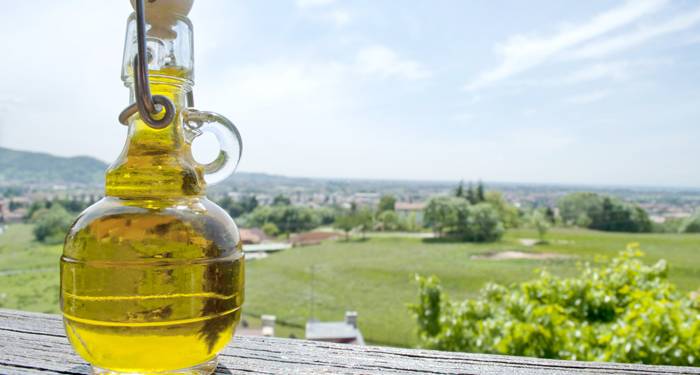 Buena verdura, buen vino… y buen aceite