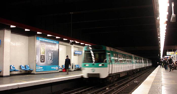 Comidas de lujo en el metro