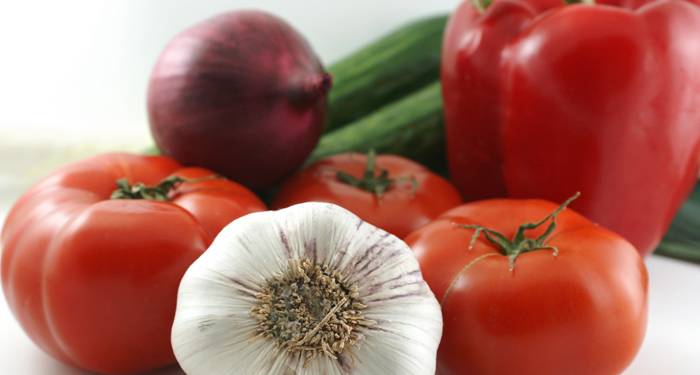 Frutas y verduras, en lo alto del podio