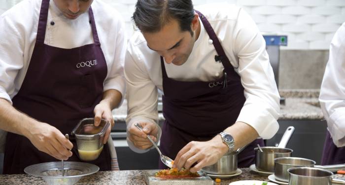 Una cena en la trastienda