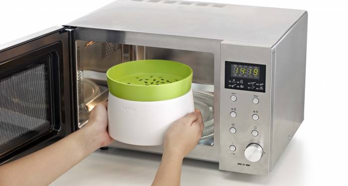 Cuece arroz y cereales en el microondas