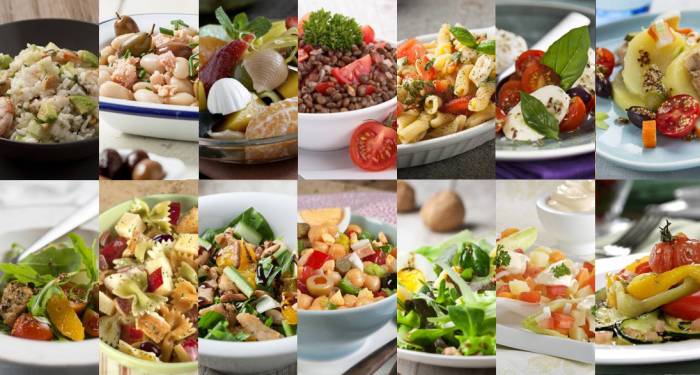 Ensaladas originales y variadas