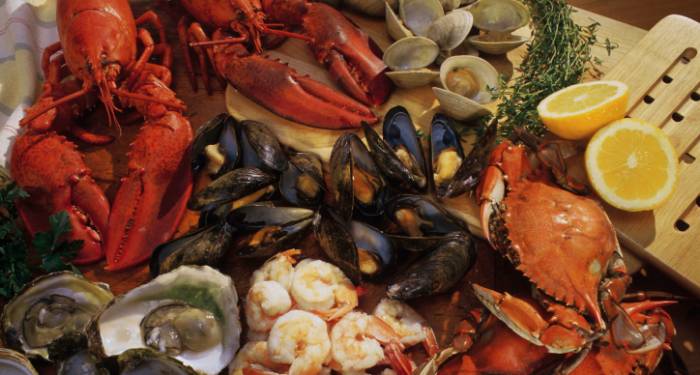 ¡a la rica mariscada!