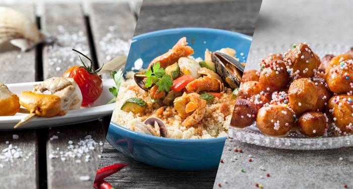 Tres platos para el día del padre