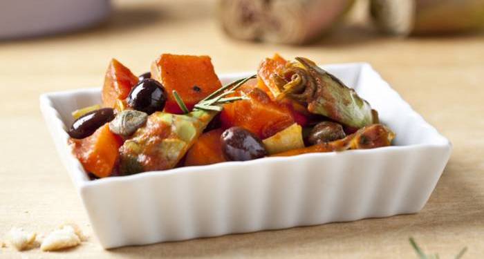 Un menú con menestra