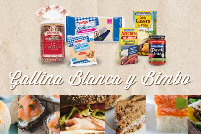 La pareja perfecta de gallina blanca y bimbo