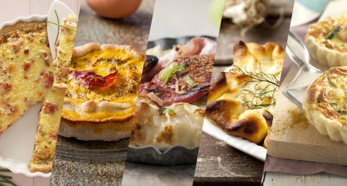 Quiches para todos los gustos