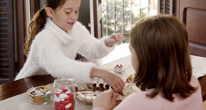 Navidad en la cocina con niños