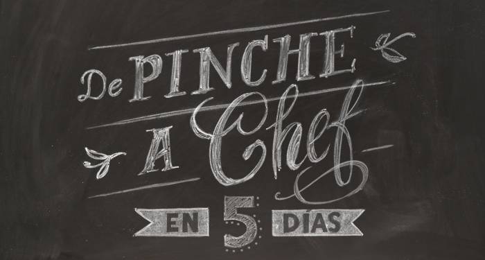 De pinche a chef en 5 días
