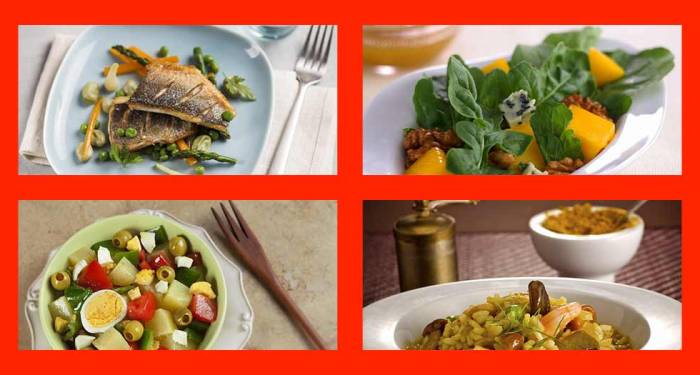 Recetas para un menú de cumpleaños