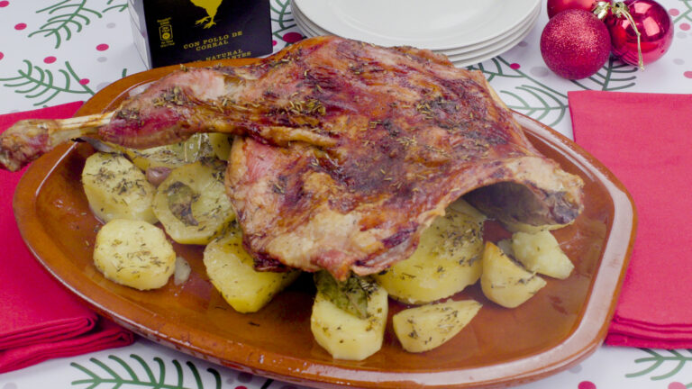 Cabrito a la sidra
