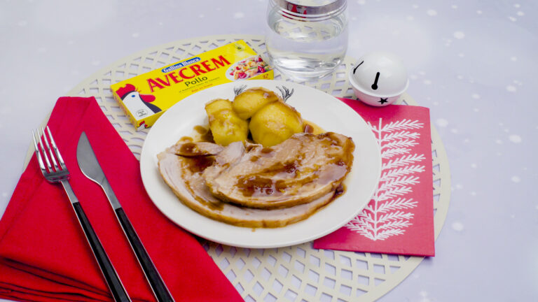 Jamón glaseado a la miel