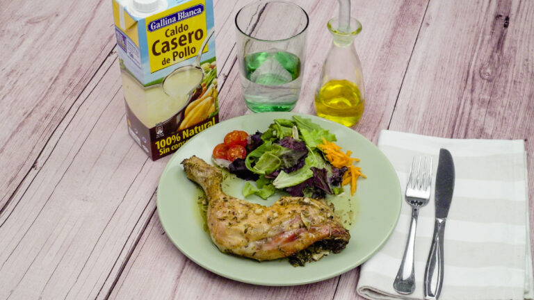 Muslos de pollo al horno | Recetas Gallina Blanca