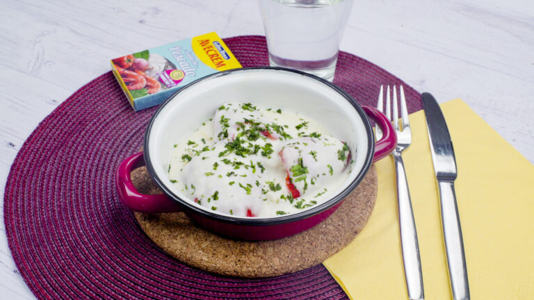 Pimientos rellenos de marisco