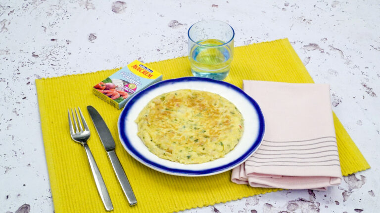 Tortilla de gambas