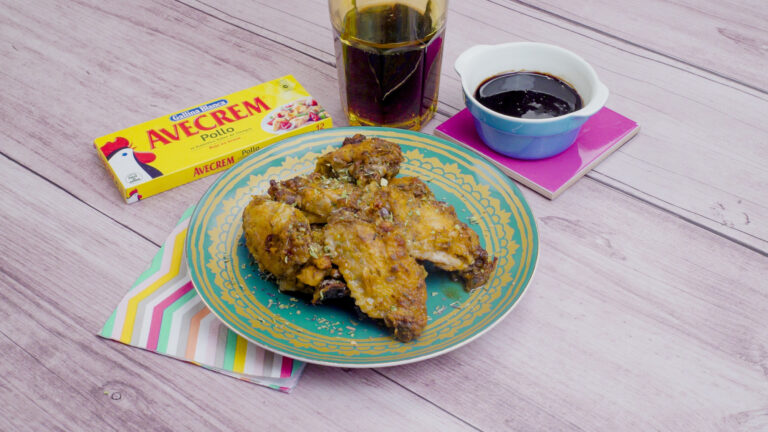 Alitas de pollo adobadas