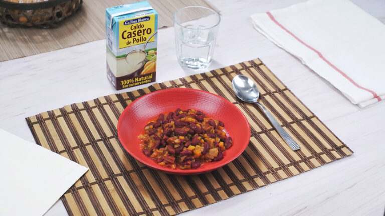 Alubias rojas con chorizo