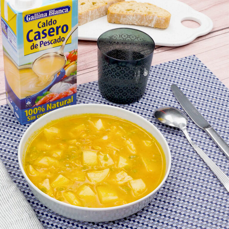 Patatas guisadas con bacalao