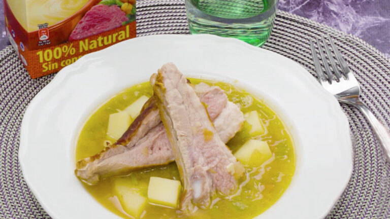 Costillas de cerdo guisadas