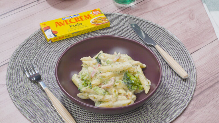 Macarrones con brócoli