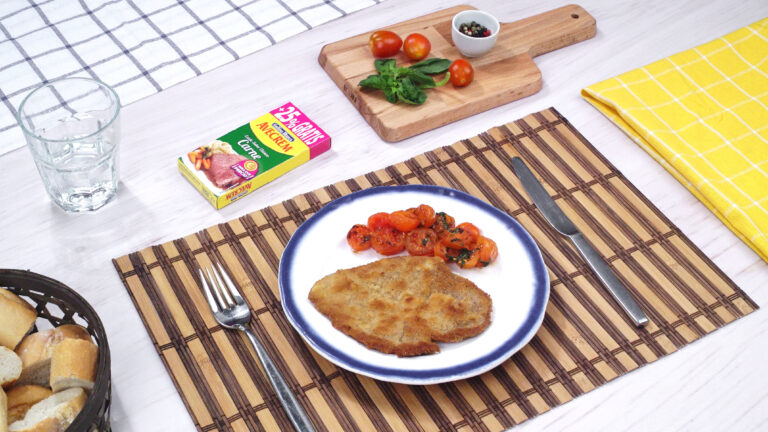 Filetes de ternera empanados