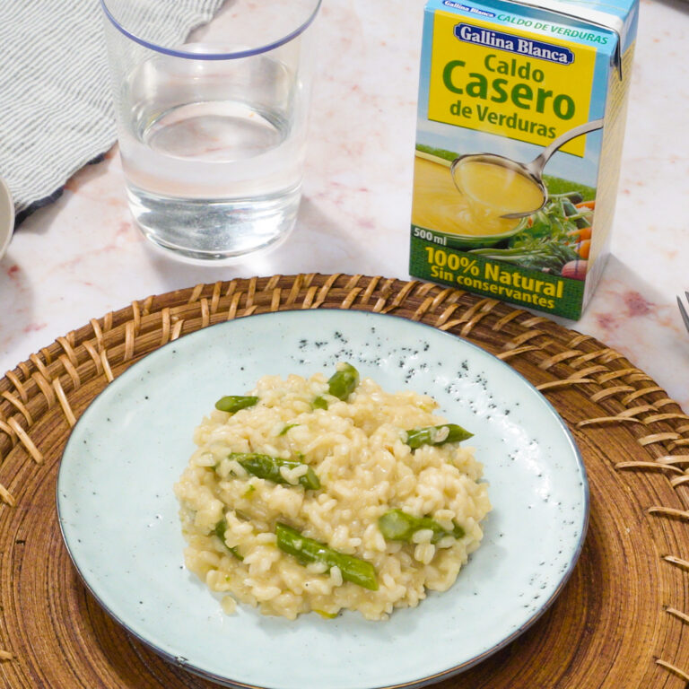 Risotto de espárragos